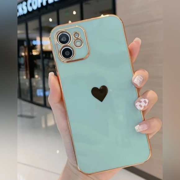 Green TPU phone case for Iphone 13 Pro/13 Promax/Iphone 14/Iphone 14 Plus - Picture 1 of 1